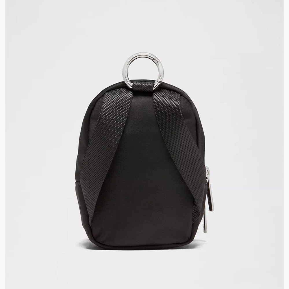 lululemon Mini Everywhere Backpack Black Nano Clippable NWT - Picture 3 of 9